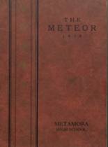 Metamora High School 1929 yearbook cover photo