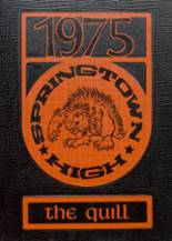 1975 Springtown High School Yearbook from Springtown, Texas cover image