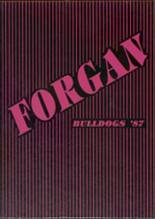 Forgan High School 1987 yearbook cover photo
