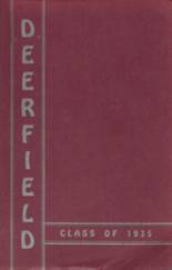 Deerfield-Shields Township High School 1935 yearbook cover photo