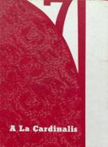 1971 Bison High School Yearbook from Bison, South Dakota cover image