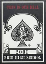 2001 Erie High School Yearbook from Erie, Kansas cover image