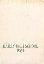 Bailey High School 1967 yearbook cover photo