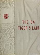 Terrell High School 1954 yearbook cover photo