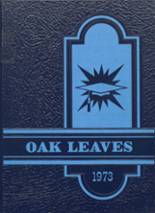 Oakfield High School 1973 yearbook cover photo