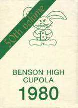 Benson High School 1980 yearbook cover photo