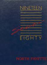 1987 North High School Yearbook from West union, Iowa cover image