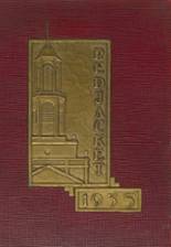 Pawtucket High School 1935 yearbook cover photo