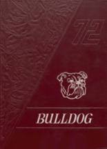 Muldrow High School 1972 yearbook cover photo
