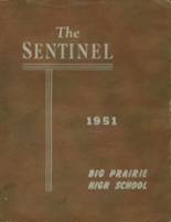Big Prairie-Lakeville High School 1951 yearbook cover photo