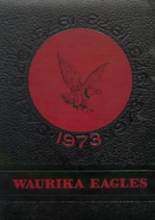 Waurika High School 1973 yearbook cover photo