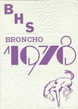 Bethany High School 1978 yearbook cover photo