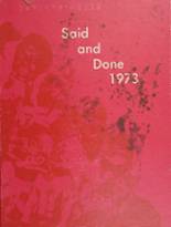 Muskegon High School 1973 yearbook cover photo