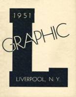 Liverpool High School 1951 yearbook cover photo