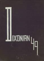 Dixon High School 1949 yearbook cover photo
