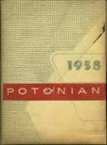 Poteau High School 1958 yearbook cover photo