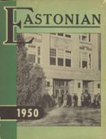 East High School 1950 yearbook cover photo