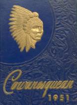 Cowanesque Valley High School 1951 yearbook cover photo