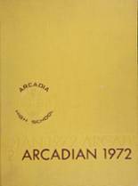 Arcadia High School 1972 yearbook cover photo