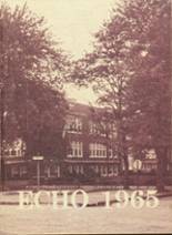 Uhrichsville High School 1965 yearbook cover photo