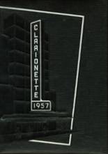 Clarion Area High School 1957 yearbook cover photo