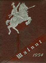 1954 Walnut Community High School Yearbook from Walnut, Illinois cover image