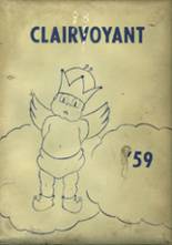 1959 St. Clair High School Yearbook from St. clair, Michigan cover image