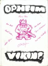 1993 Opheim High School Yearbook from Opheim, Montana cover image