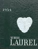 1954 Laurel Valley High School Yearbook from New florence, Pennsylvania cover image