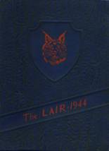 Walterboro High School 1944 yearbook cover photo