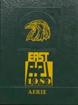 Lapeer East High School 1989 yearbook cover photo