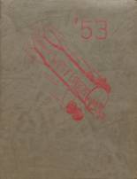 West Union High School 1953 yearbook cover photo