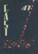 East High School 1947 yearbook cover photo