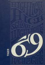 Stroud High School 1969 yearbook cover photo