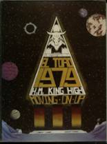 King High School 1979 yearbook cover photo