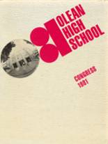 Olean High School 1981 yearbook cover photo