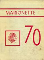 Marion County High School 1970 yearbook cover photo
