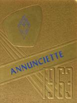 1963 Annunciation High School Yearbook from New orleans, Louisiana cover image