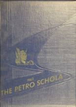 Petersburg High School 1963 yearbook cover photo