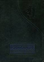 Haverling High School 1935 yearbook cover photo