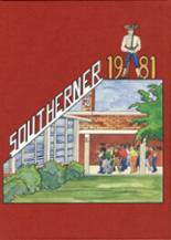 Southern High School 1981 yearbook cover photo