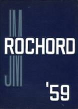 1959 John Marshall High School Yearbook from Rochester, Minnesota cover image