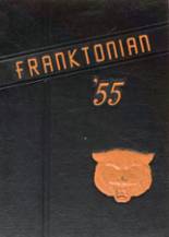 Frankfort High School 1955 yearbook cover photo