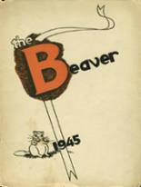 Beaverton High School 1945 yearbook cover photo