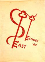 East High School 1962 yearbook cover photo