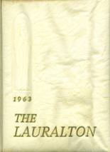 1963 Lauralton Hall/Academy of Our Lady of Mercy Yearbook from Milford, Connecticut cover image