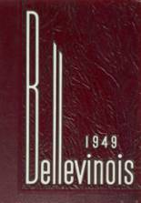Belleville Township High School 1949 yearbook cover photo
