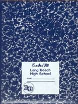 Long Beach High School 1978 yearbook cover photo