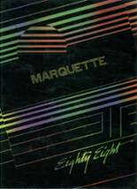 Marquette High School 1988 yearbook cover photo