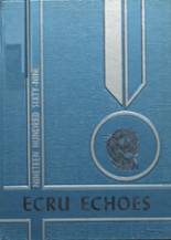 Ecru High School 1969 yearbook cover photo